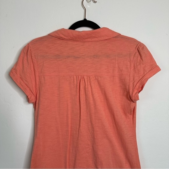 Banana Republic Factory Organic Cotton Lightweight T-shirt Polo Mini Dress - Picture 2 of 7